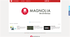 Desktop Screenshot of magnoliatv.es