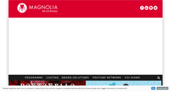 Desktop Screenshot of magnoliatv.it